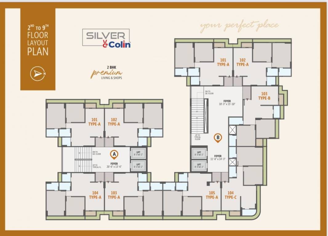  silver colin Block A Cluster Plan