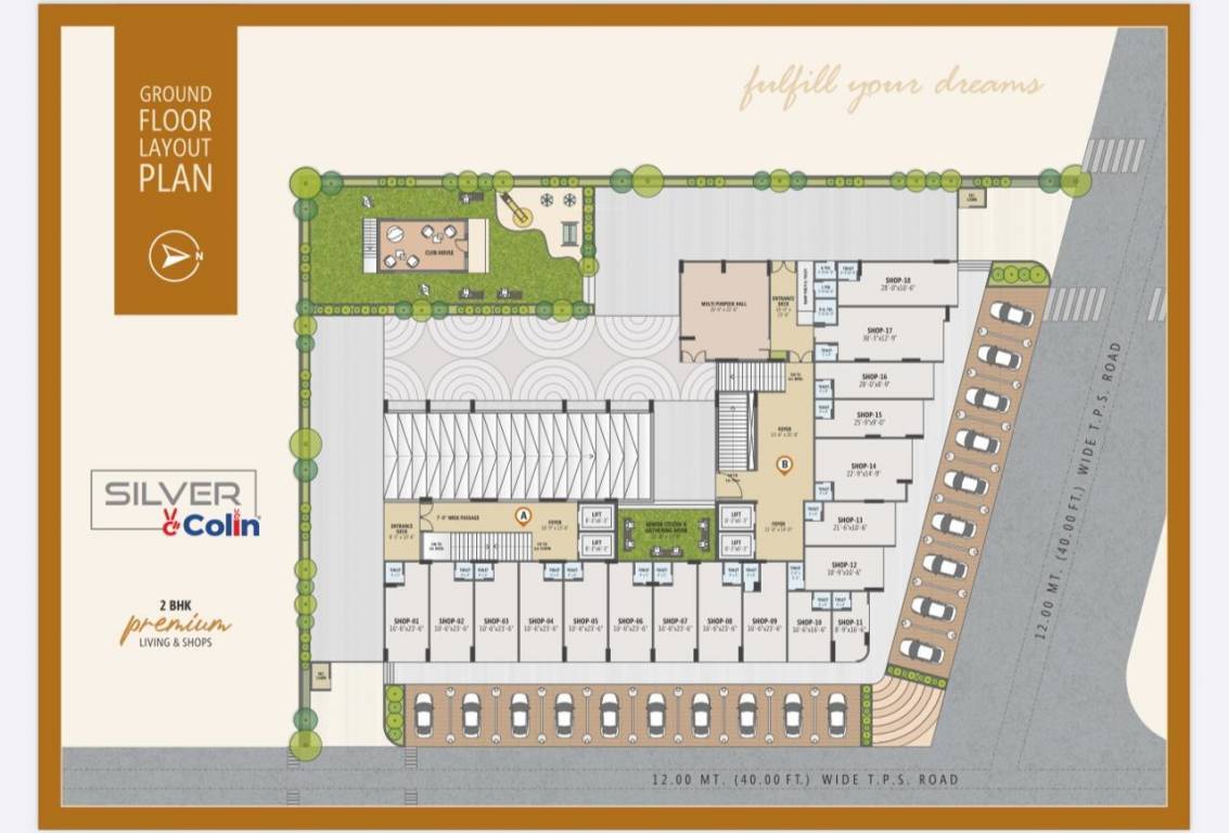  silver colin Block A Cluster Plan