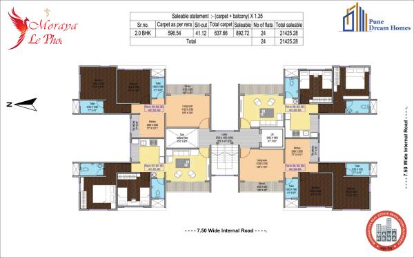  moraya-le-phoenix Le Phoenix Cluster Plan for Typical Floor