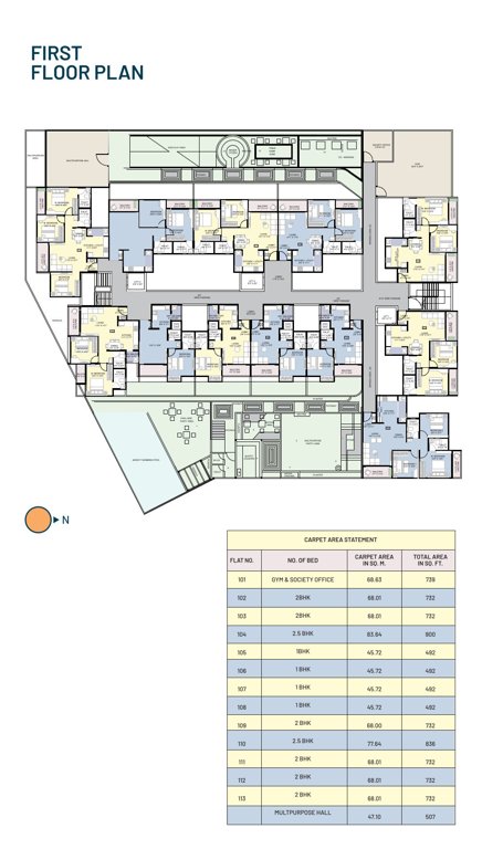  rkh mountain manor RKH Mountain Manor Cluster Plan