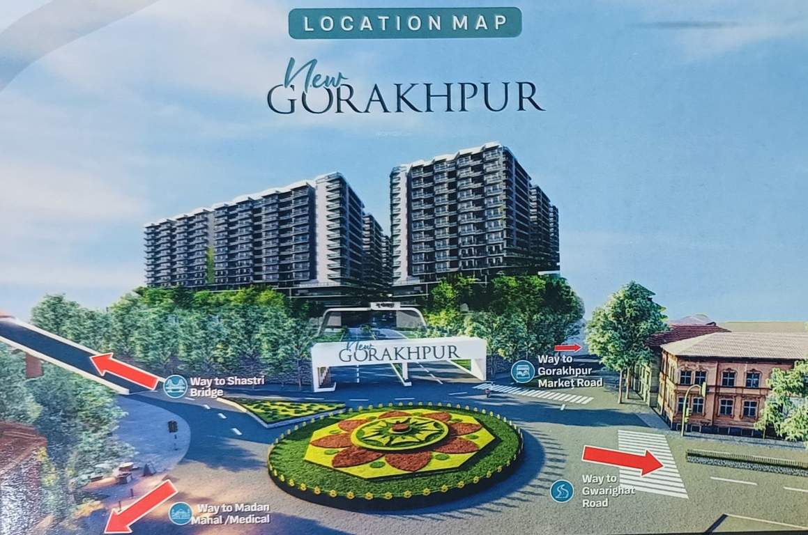  new gorakhpur Location Plan