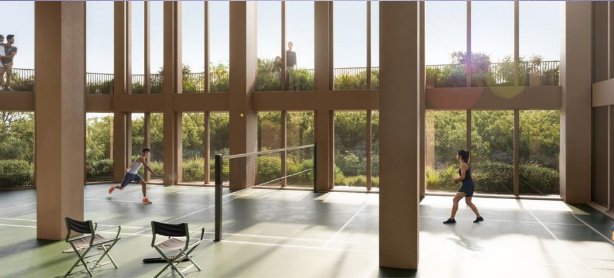  punya phase 1 Badminton Court