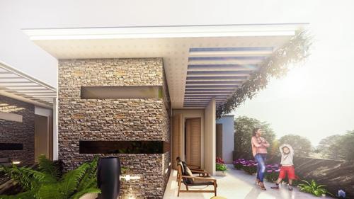 Balcony ganga-vatika-luxurious-villas Balcony