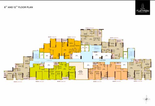  elite-platinum Elite Platinum Cluster Plan from 8th to 12th Floor