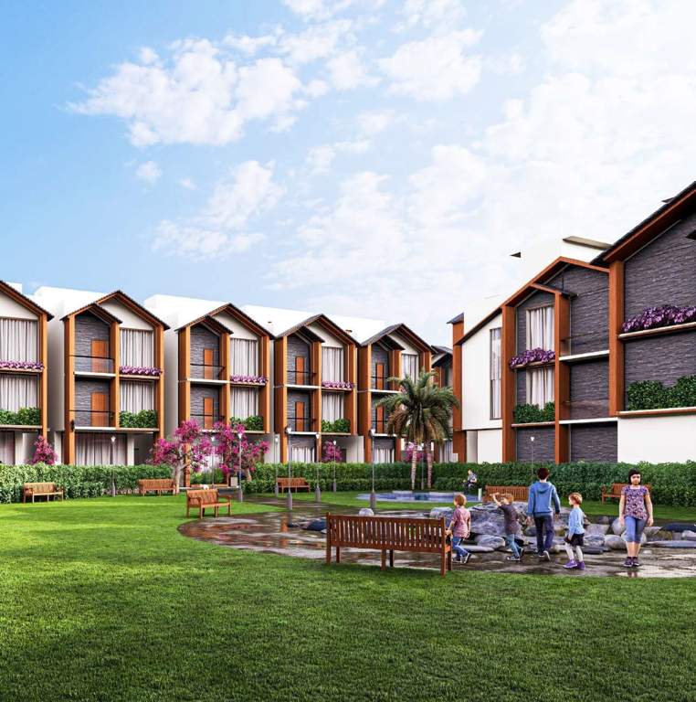  serenity garden villas Landscape Garden and Tree Planting