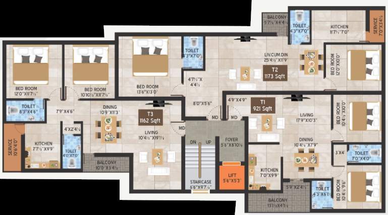  shree rj nivas Shree RJ Nivas Cluster Plan