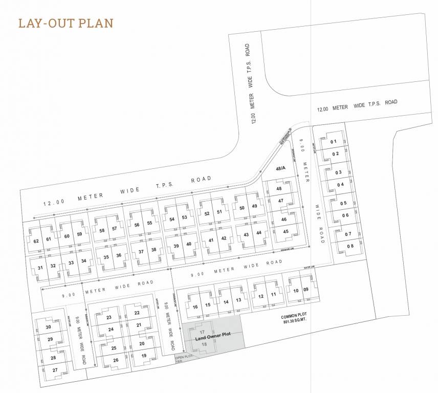 westgate majestique Layout Plan