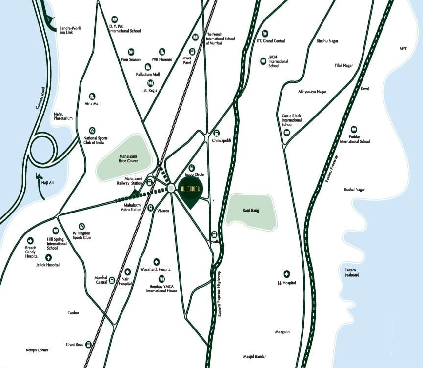  al madina chs Location Plan