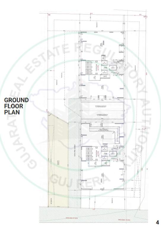  breeze Tower B Cluster Plan for ground Floor