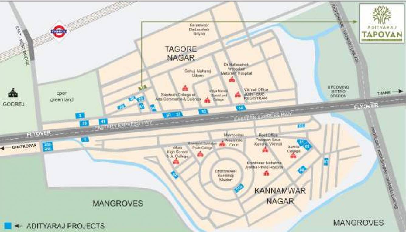  tapovan Location Plan