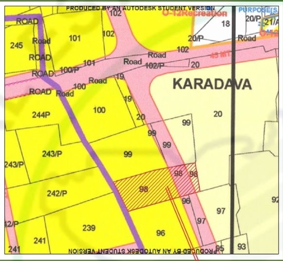 galaxy villa Location Plan