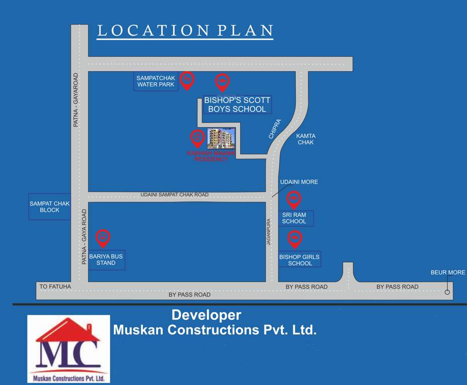  kashish maanik residency Location Plan