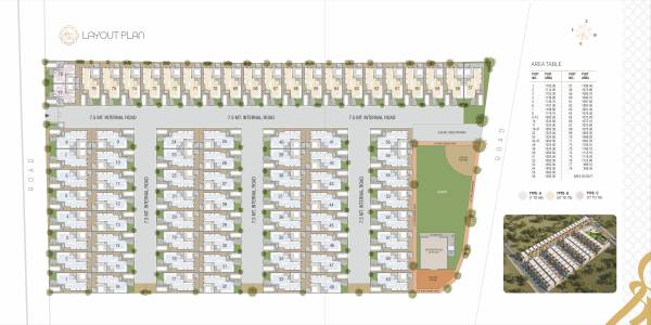  shree-aarna-villa Layout Plan