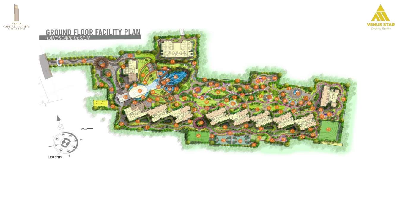 capital heights Layout Plan