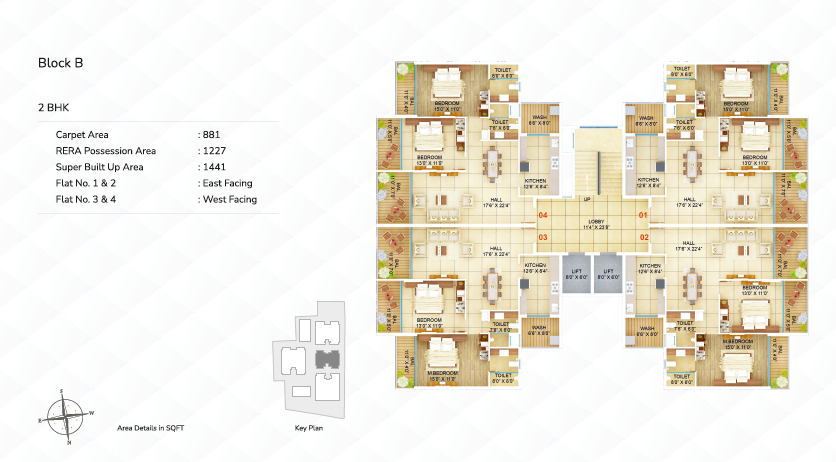 samrudhi atlantis Cluster Plan