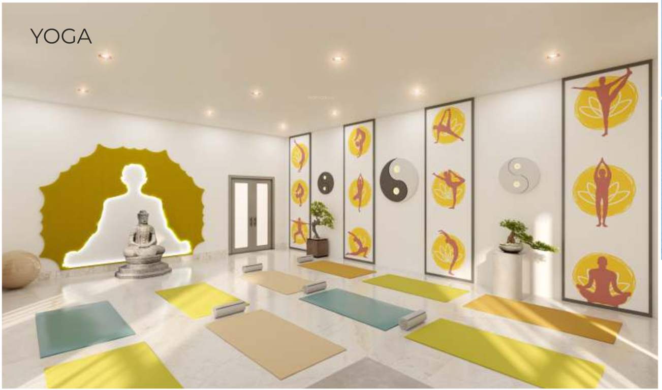  sky living Yoga/ Meditation Area