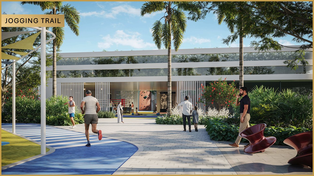  sky palazzo residences Jogging Track