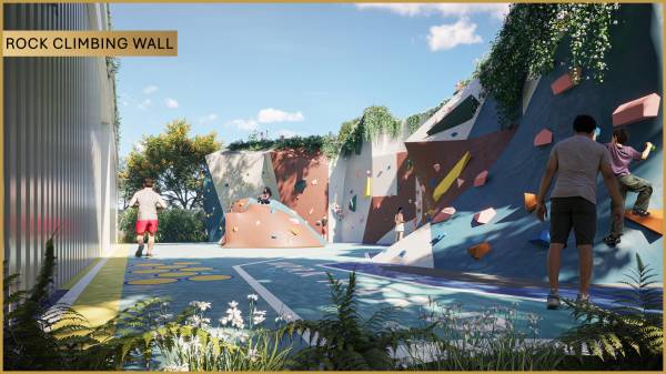  sky-palazzo-residences Wall Climbing