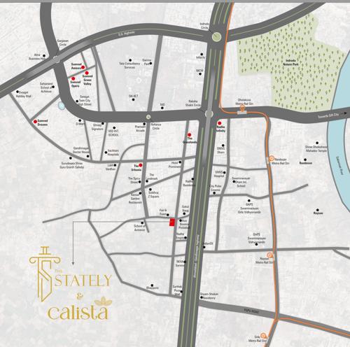  the-stately-and-calista-villa Location Plan