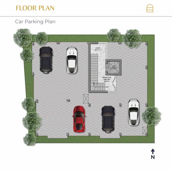  avantara Avantara Cluster Plan for ground Floor
