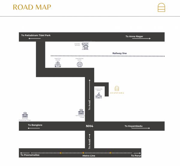  avantara Location Plan