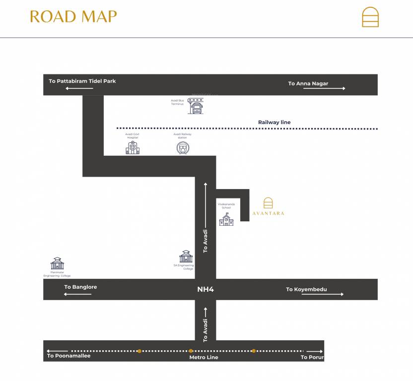  avantara Location Plan