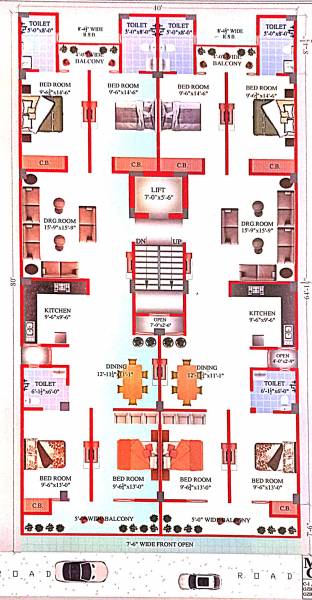  ridivyansham-homes Cluster Plan