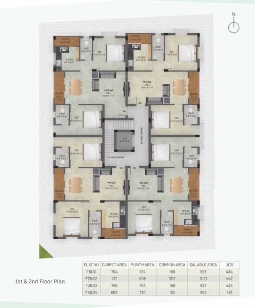  jazel Jazel Cluster Plan from 1st to 2nd Floor