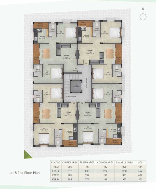  jazel Jazel Cluster Plan from 1st to 2nd Floor