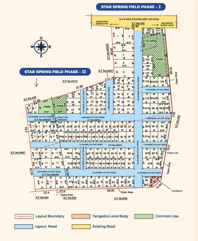 springfield Layout Plan