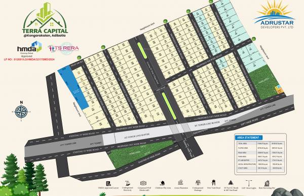 terra-capital Layout Plan