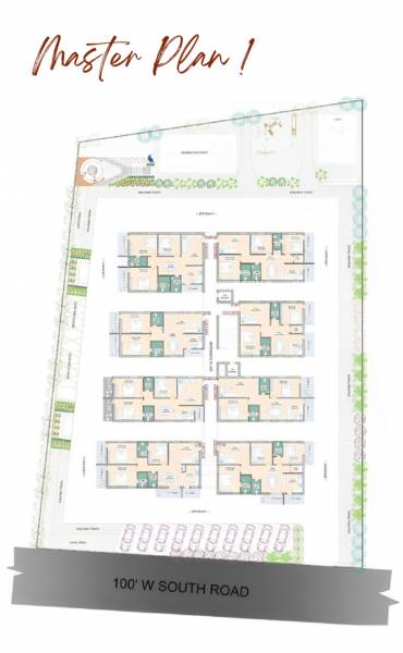  kaakatiya-diamond-heights Master Plan