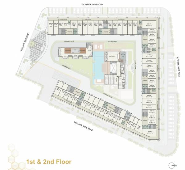 ABCDEFG Cluster Plan from 1st to 2nd Floor king-square ABCDEFG Cluster Plan from 1st to 2nd Floor