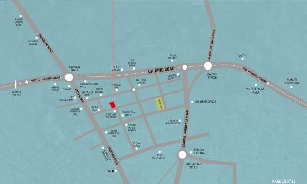  gokul-palace Location Plan