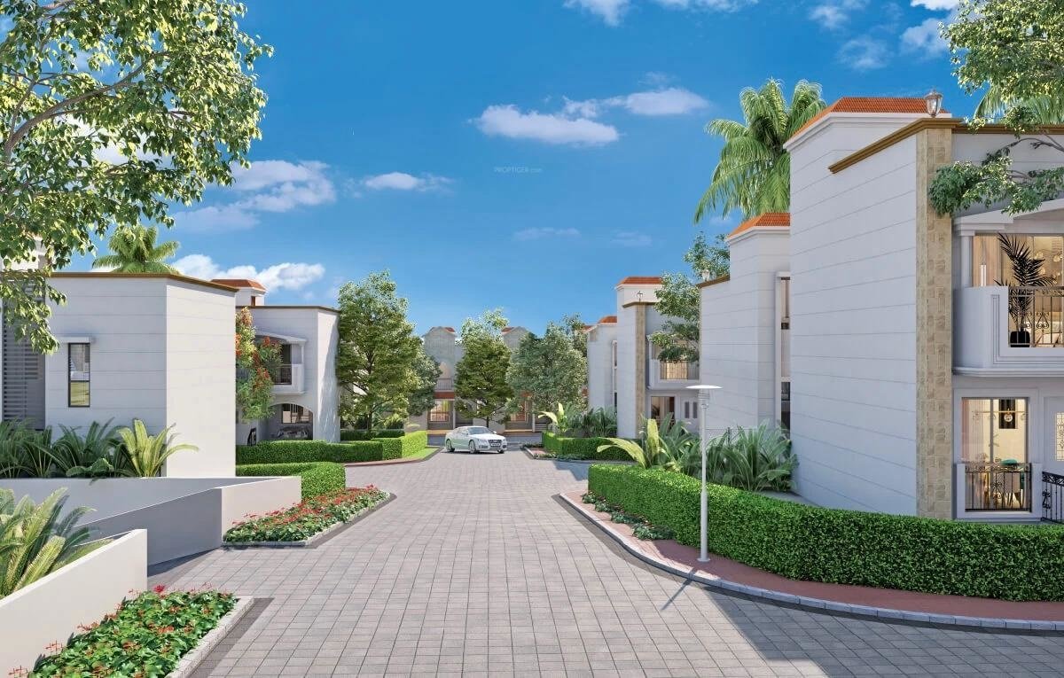 sunrise villas Internal Roads & Footpaths