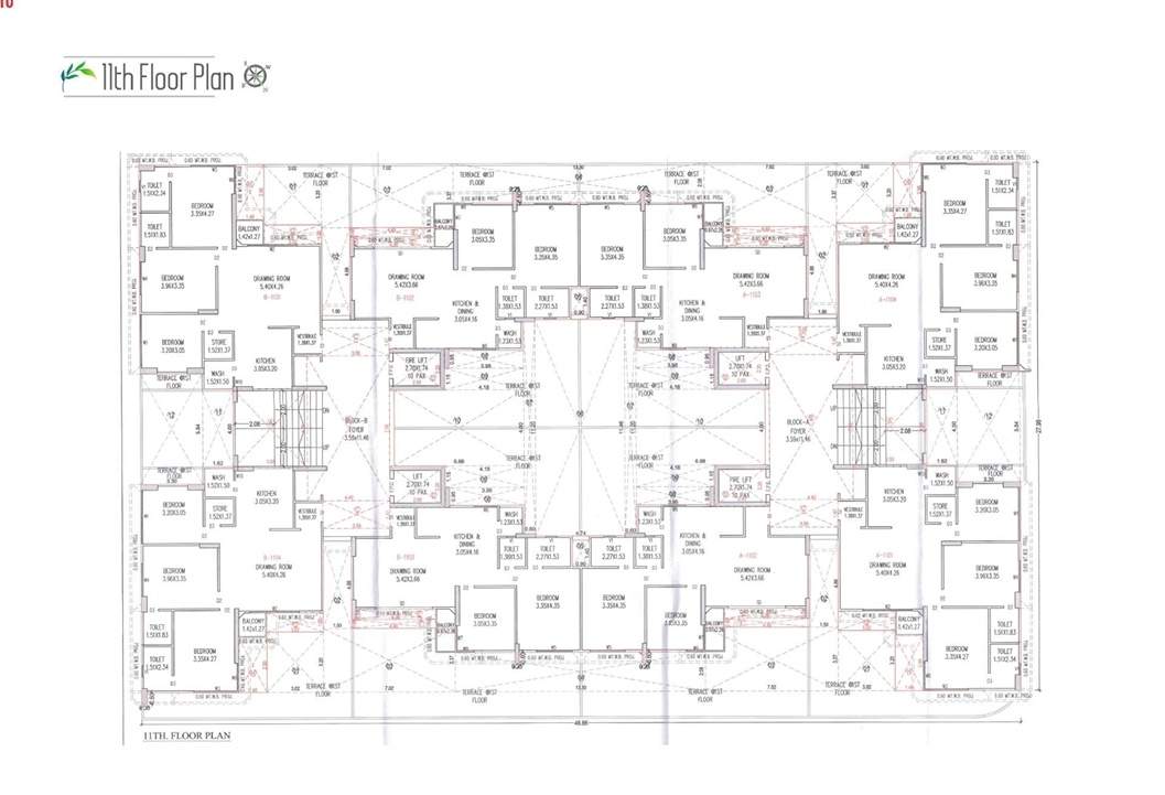  om artham A Cluster Plan for 11th Floor