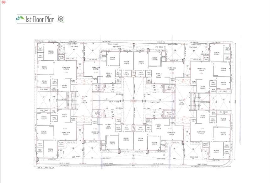  om artham A Cluster Plan for 1st Floor