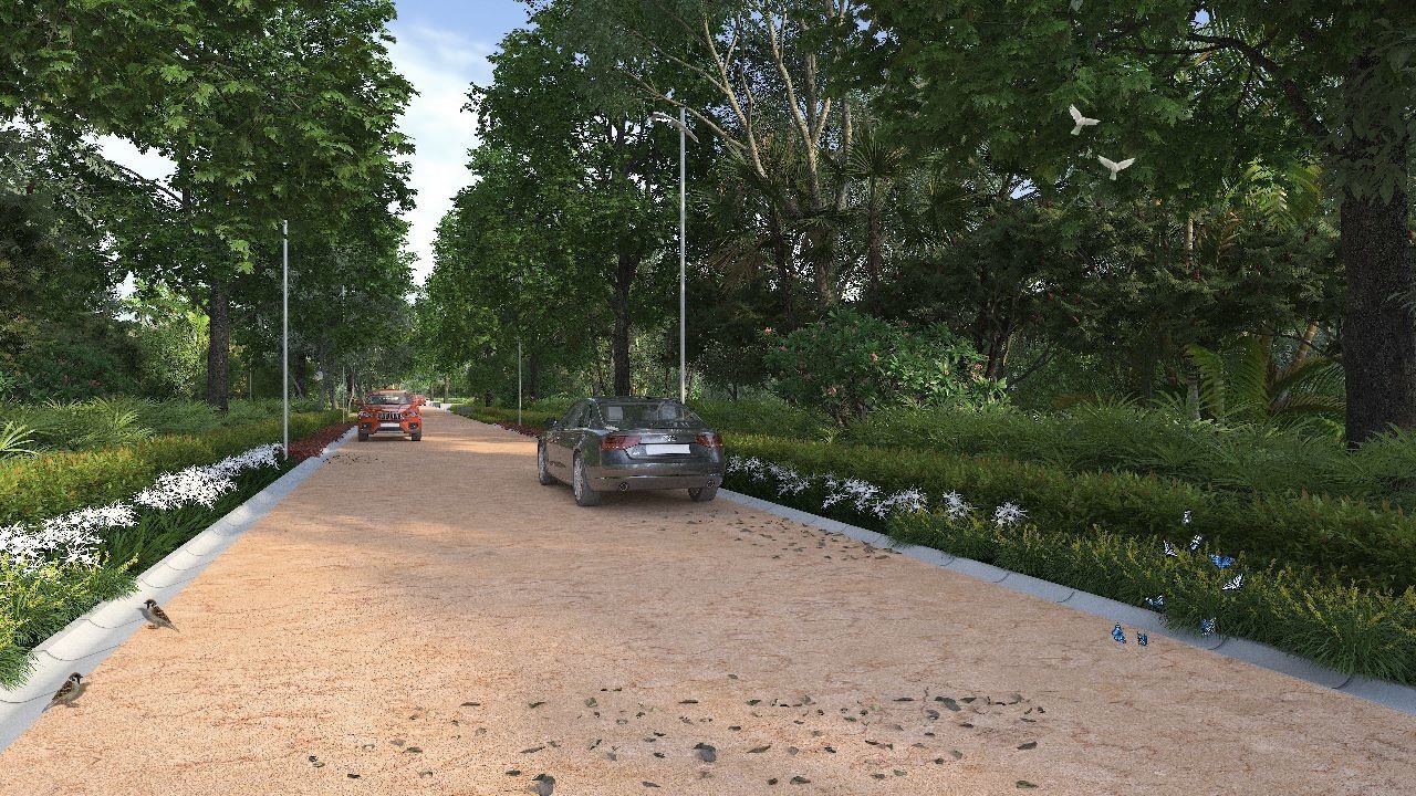  by the lake Internal Roads & Footpaths