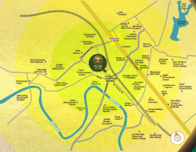 palaash-aayush-phase-2 Location Plan