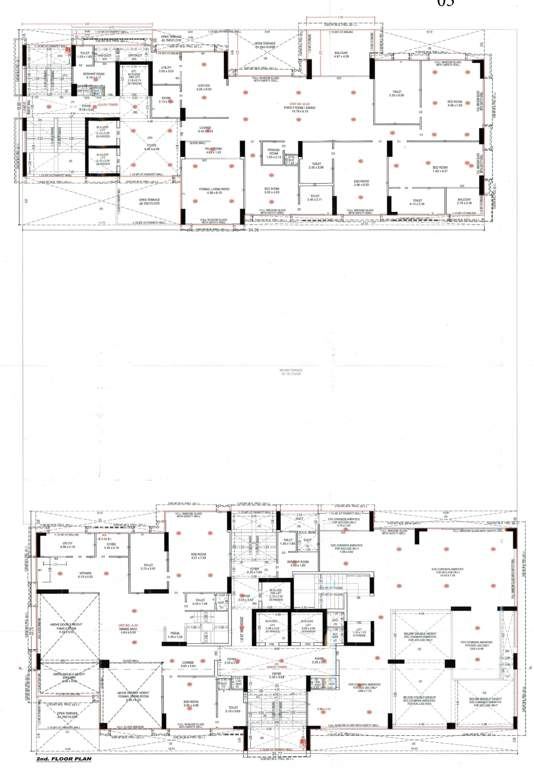  the storeys golf coast B Cluster Plan for 2nd Floor