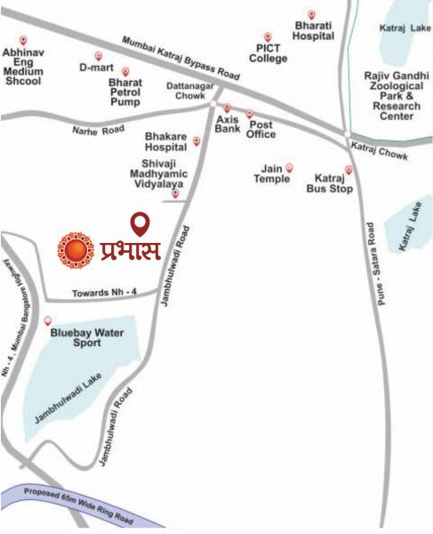  prabhas Location Plan