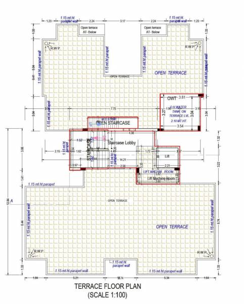  apple-glory-2 Block A Cluster Plan for Terrace  Floor