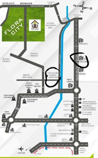 Location Plan flora-city Location Plan