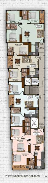  aura Aura Cluster Plan from 1st to 2nd Floor
