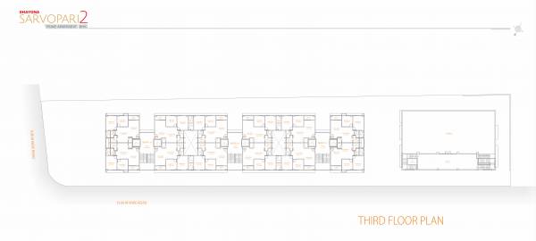  sarvopari-2 Block A, B, C Cluster Plan for 3rd Floor