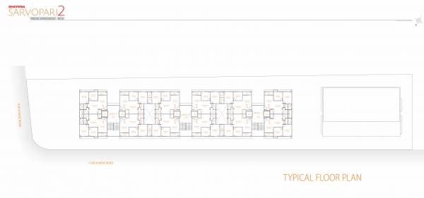  sarvopari-2 Block A, B, C Cluster Plan from 4th to 7th Floor