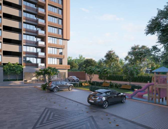  shayona sarvopari 2 Car Parking