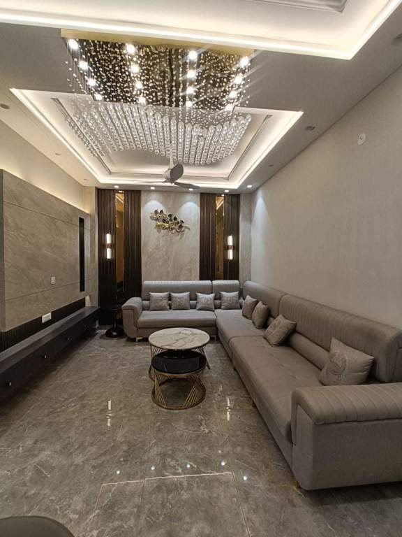 the crest by goyal builders Living Area