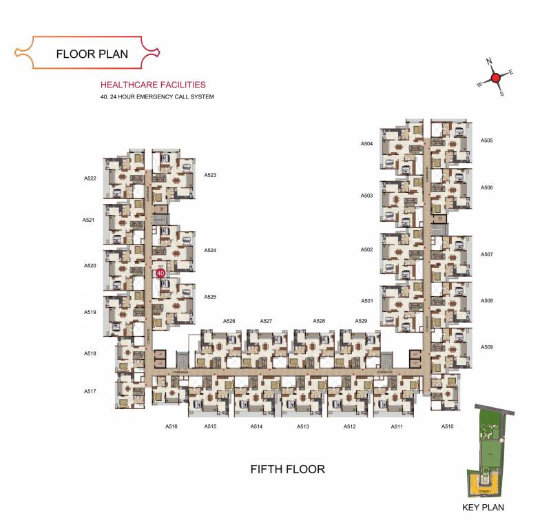  cheers Cheers Cluster Plan for 5th Floor