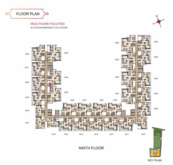  cheers Cheers Cluster Plan for 9th Floor